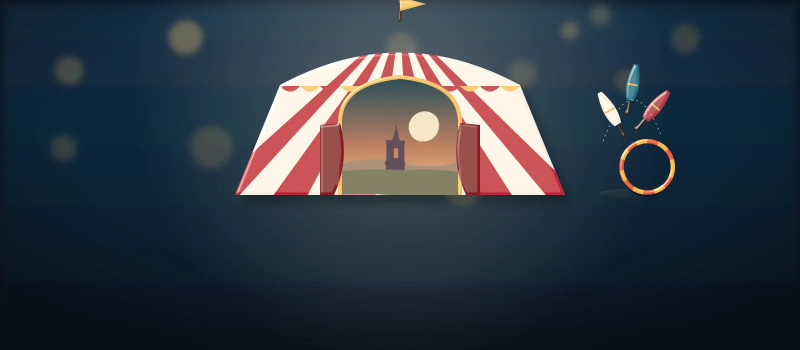 Cartel de «Circo y magia: «FLEX», de El Hombre Globo»